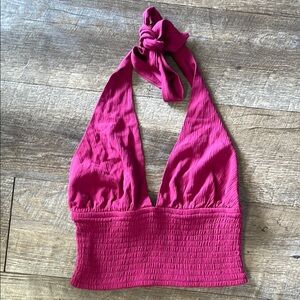 Garage Halter crop Top